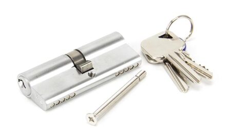 Satin Chrome 40/40 5pin Euro Cylinder KA | 46253 - Image 2
