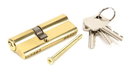 Lacquered Brass 35/45 5pin Euro Cylinder KA | 46254 - Image 2