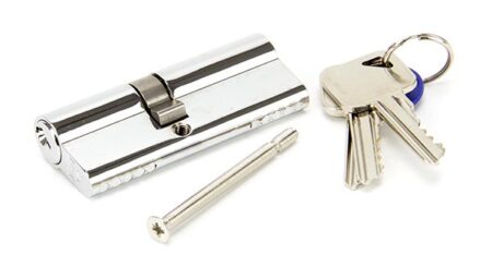 Polished Chrome 35/45 5pin Euro Cylinder KA | 46255 - Image 2