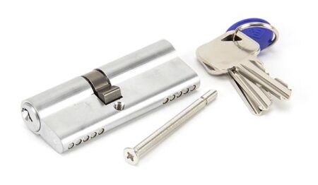 Satin Chrome 35/45 5pin Euro Cylinder KA | 46256 - Image 2