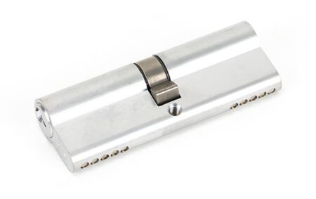 Satin Chrome 45/45 5pin Euro Cylinder KA | 46259