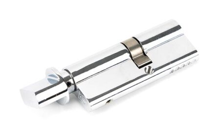 Polished Chrome 35/45T 5pin Euro Cylinder/Thumbturn | 46264 - Image 2