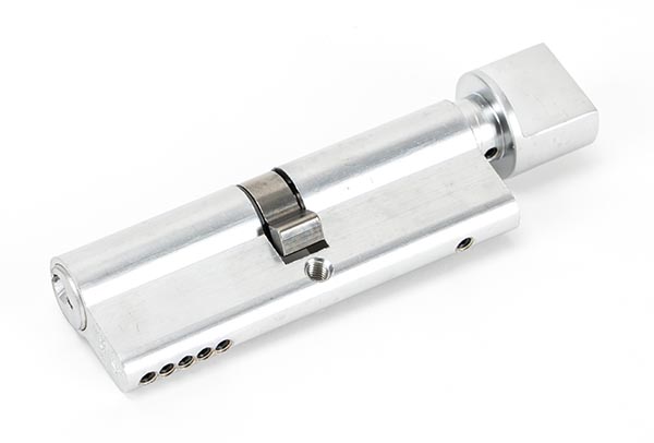 Polished Chrome 45/45 5pin Euro Cylinder/Thumbturn | 46267
