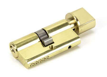 Lacquered Brass 30/30 5pin Euro Cylinder/Thumbturn KA | 46269