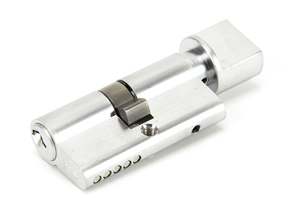 Satin Chrome 30/30 5pin Euro Cylinder/Thumbturn KA | 46271