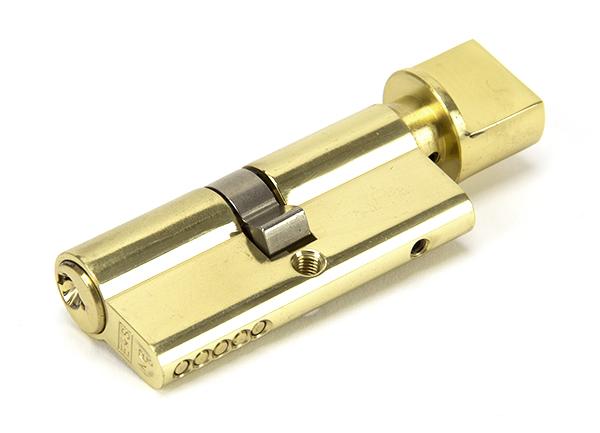Lacquered Brass 35/35 5pin Euro Cylinder/Thumbturn KA | 46272