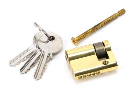 Lacquered Brass 30/10 5pin Single Cylinder | 46278 - Image 3