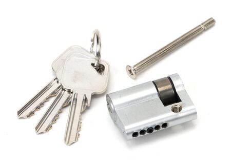 Satin Chrome 30/10 5pin Single Cylinder | 46280 - Image 3