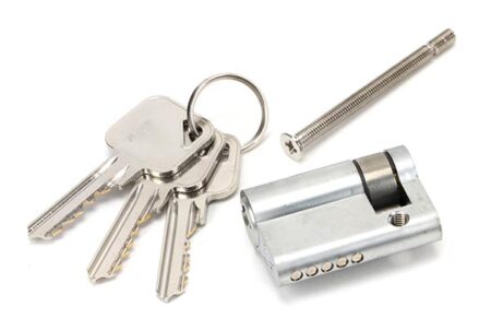 Satin Chrome 35/10 5pin Single Cylinder | 46283 - Image 3
