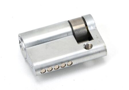 Satin Chrome 35/10 5pin Single Cylinder | 46283