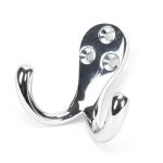 Polished Chrome Celtic Double Robe Hook | 46298