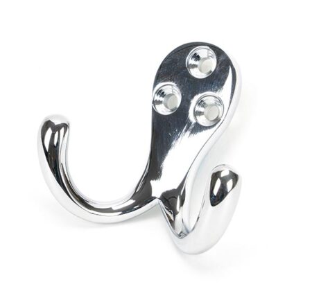 Polished Chrome Celtic Double Robe Hook | 46298