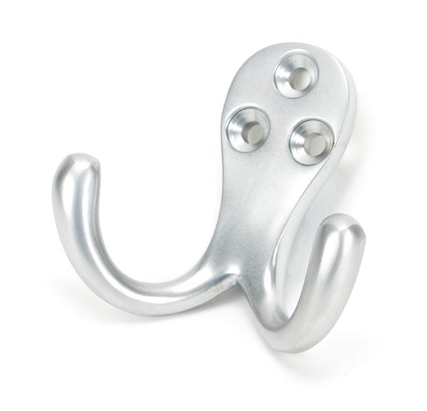 Satin Chrome Celtic Double Robe Hook | 46302