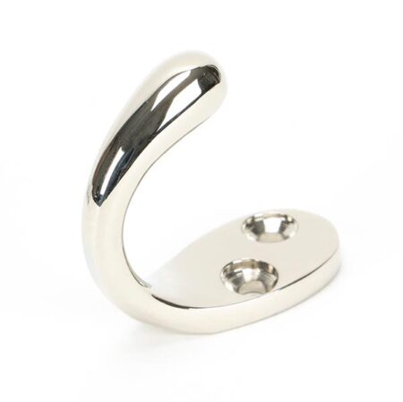 Polished Nickel Celtic Single Robe Hook | 46304