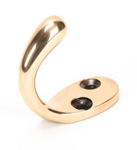 Polished Bronze Celtic Single Robe Hook | 46307