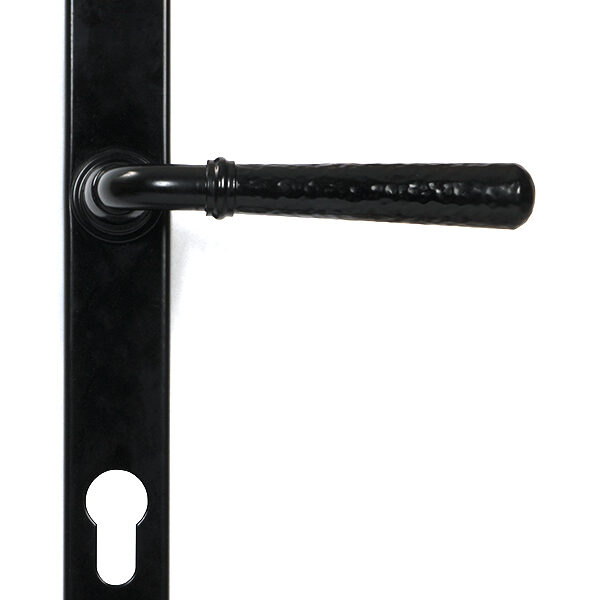 Black Hammered Newbury Slimline Espag. Lock Set | 46387