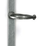 Pewter Cottage Slimline Lever Espag. Latch Set | 46401