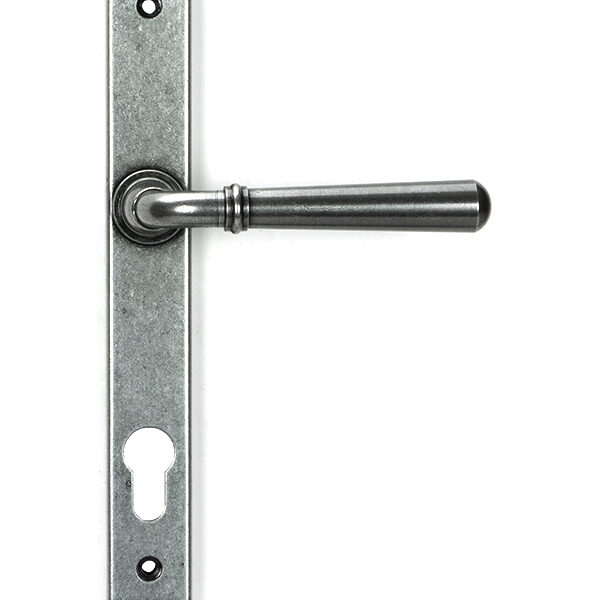 Pewter Newbury Slimline Lever Espag. Lock Set | 46414