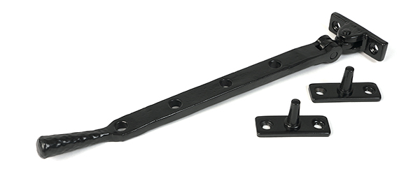 From the Anvil Black 10" Hammered Newbury Stay