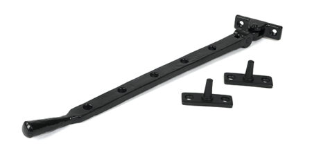 From the Anvil Black 12" Hammered Newbury Stay