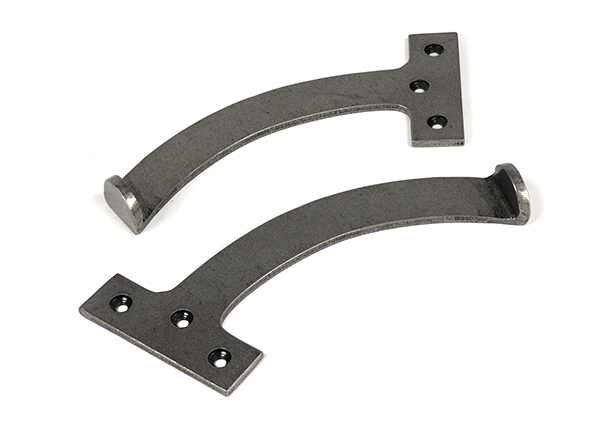 From the Anvil Pewter 7" Quadrant Stay (Pair) - Pewter Patina