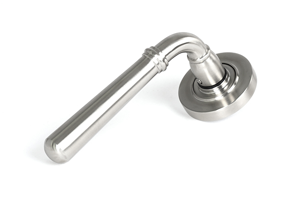 From the Anvil Satin Marine SS (316) Newbury Lever on Rose Set (Plain) - Unsprung