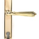 Polished Brass Hinton Slimline Lever Espag. Lock Set | 46547