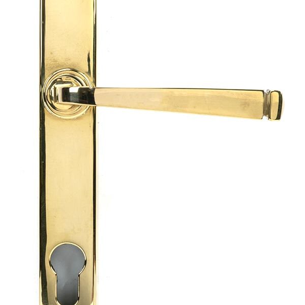Polished Brass Avon Slimline Lever Espag. Lock Set | 46548