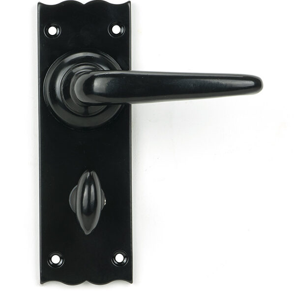 Black Oak Lever Bathroom Set | 46569