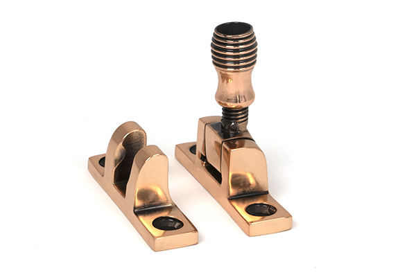 Polished Bronze Beehive Brighton Fastener - Narrow (Square) | 46585