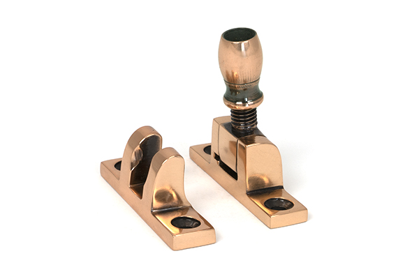 Polished Bronze Mushroom Brighton Fastener - Narrow (Square) | 46586