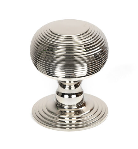 Polished Nickel Beehive Centre Door Knob | 46656
