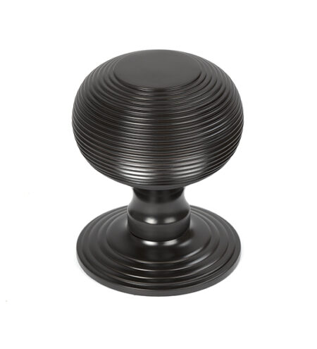 Aged Bronze Beehive Centre Door Knob | 46657