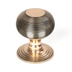 Polished Bronze Beehive Centre Door Knob | 46658