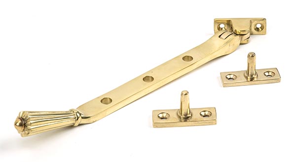 Polished Brass 8" Hinton Stay | 46703