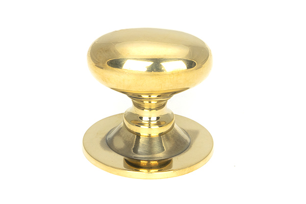 From the Anvil Aged Brass Oval Cabinet Knob 33mm