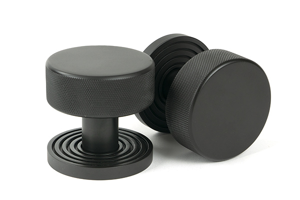 Aged Bronze Brompton Mortice/Rim Knob Set (Beehive) | 46788