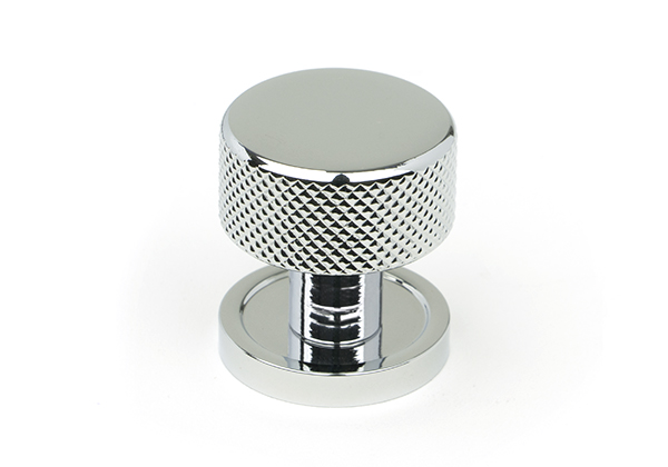 Polished Chrome Brompton Cabinet Knob - 25mm (Plain) | 46818