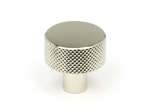 Polished Nickel Brompton Cabinet Knob - 25mm (No rose) | 46823