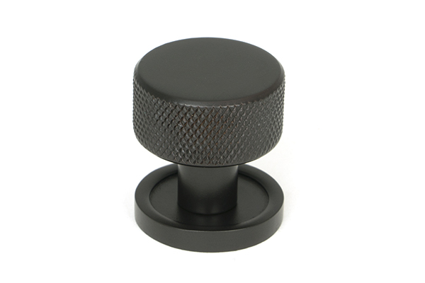 Aged Bronze Brompton Cabinet Knob - 25mm (Plain) | 46826