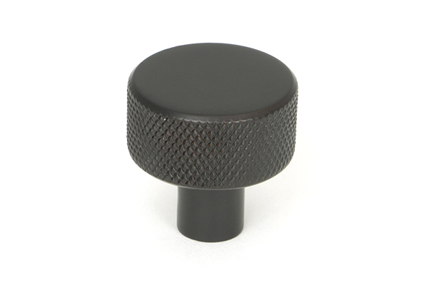 Aged Bronze Brompton Cabinet Knob - 25mm (No rose) | 46827