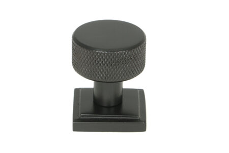 Aged Bronze Brompton Cabinet Knob - 25mm (Square) | 46829