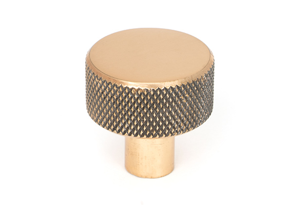 Polished Bronze Brompton Cabinet Knob - 25mm (No rose) | 46831
