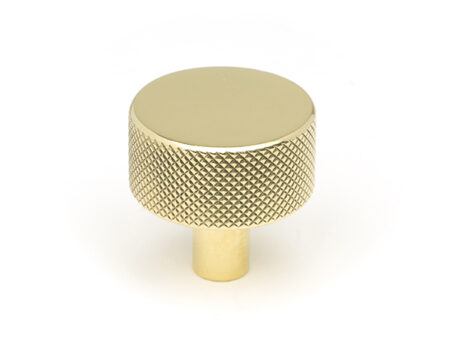 From the Anvil 32mm Brompton Cabinet Knob - Polished Brass
