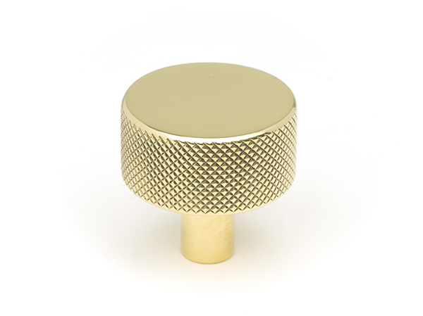 Polished Brass Brompton Cabinet Knob - 32mm (No rose) | 46832