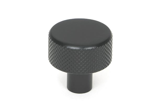 Matt Black Brompton Cabinet Knob - 25mm (No rose) | 46839
