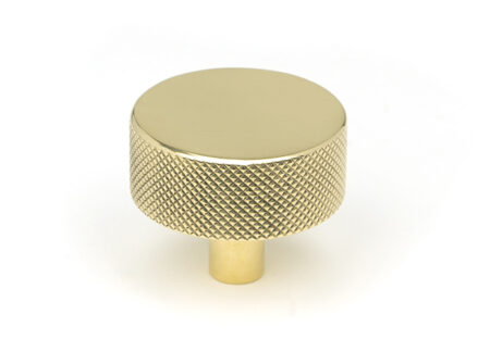 Polished Brass Brompton Cabinet Knob - 38mm (No rose) | 46844