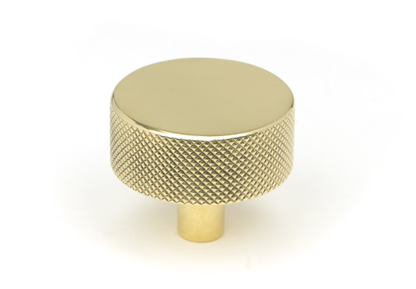 Polished Brass Brompton Cabinet Knob - 38mm (No rose) | 46844