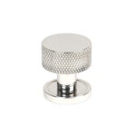 Polished SS (304) Brompton Cabinet Knob - 25mm (Plain) | 46846