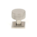 Satin SS (304) Brompton Cabinet Knob - 25mm (Square) | 46853